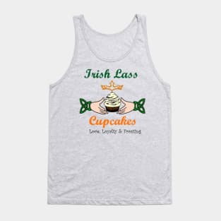 Irish Lass Cupcakes Merch- Full Logo Tank Top